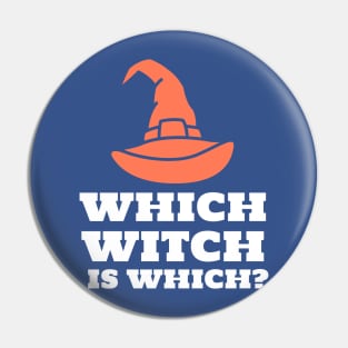 Which Witch is Which Halloween Pin