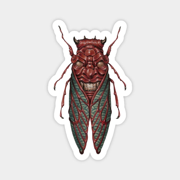 Cicada Magnet by lifo_art