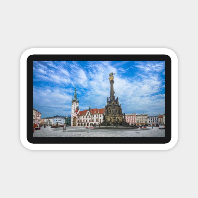 Olomouc, Czech Republic Magnet by mitzobs