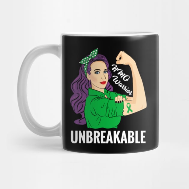 Warrior Unbreakable Awareness Gift Coffee Mug