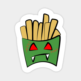 zombie fries Magnet