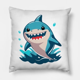 Little Funny Shark Pillow