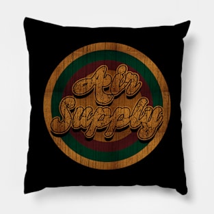 Circle Retro Air Supply Pillow