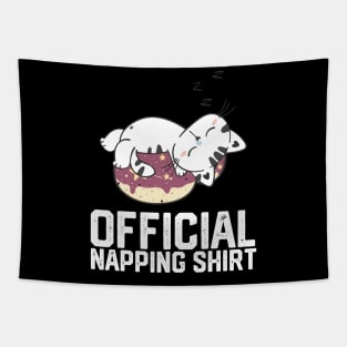 officiall napping shirt Tapestry