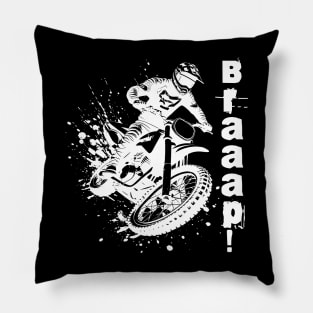 Motocross Braaap! Pillow