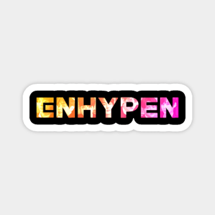 EnhypenOrangePink Magnet