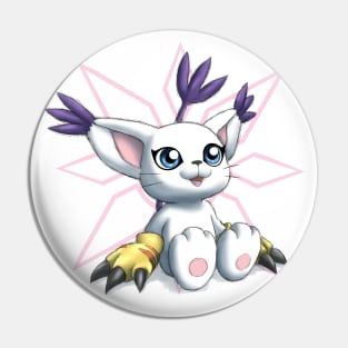 Gatomon - The Crest of Light Pin