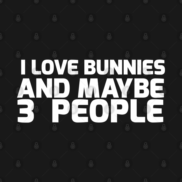 i love bunnies and maybe 3 people by youki