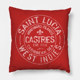 Castries, Saint Lucia, West Indies Pillow