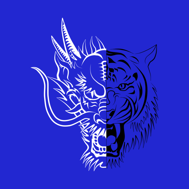 dragon - tiger by Esu