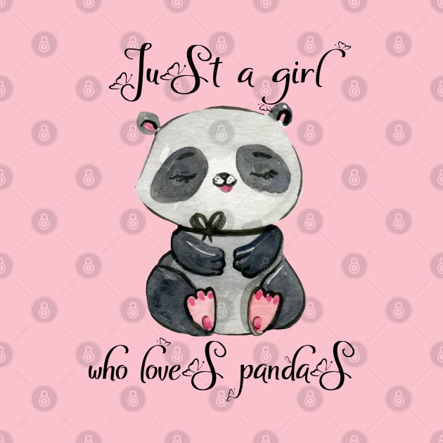 Just a girl who loves panda by Silemhaf