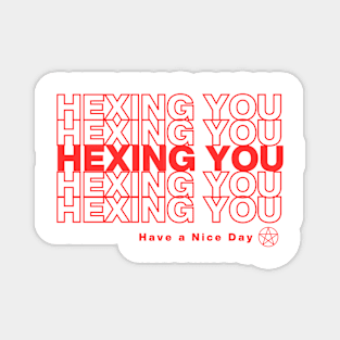 Hexing You - Thank You Bag Magnet