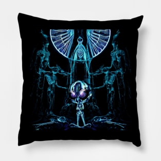 Angel wing x-ray Pillow