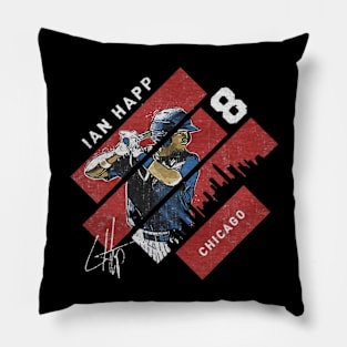 ian happ stripes Pillow