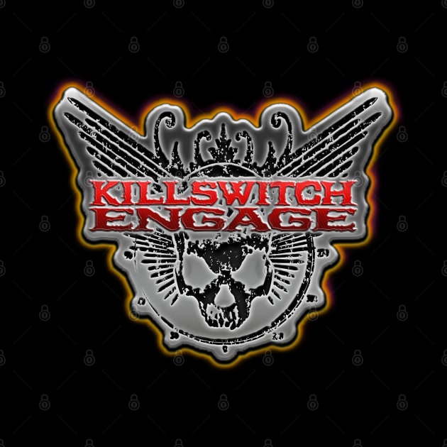 Killswitch Engage Skull Wing by 730