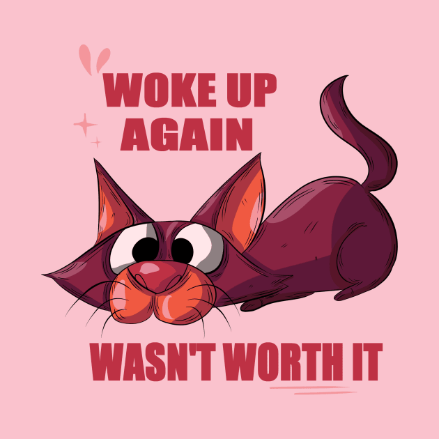 Woke up again wasn't worth it by Gautamillustra