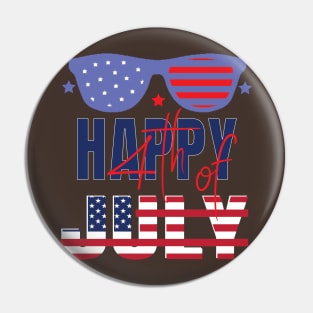 July 4th Pin