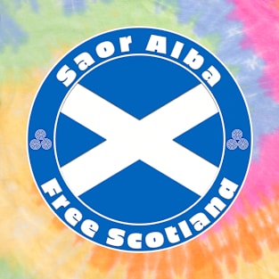 Saor Alba - Free Scotland - Scottish Independence Design T-Shirt