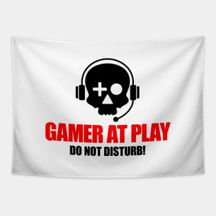 Gamer at Play Tapestry