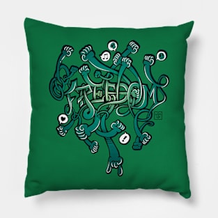 Freedom (green) Pillow