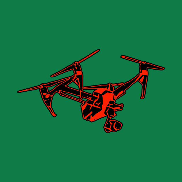 Red Drone by AKdesign