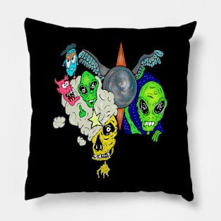 Somewhere out in space Pillow