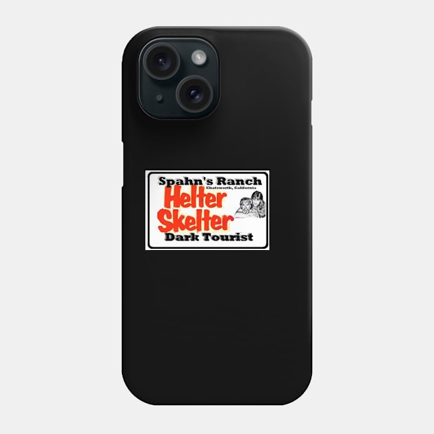 Dark Tourist of Spahn Ranch Phone Case by Backporch Entertainment