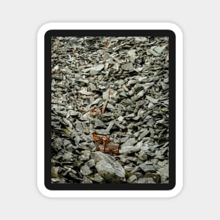 Hodge Close Quarry slate pile Magnet