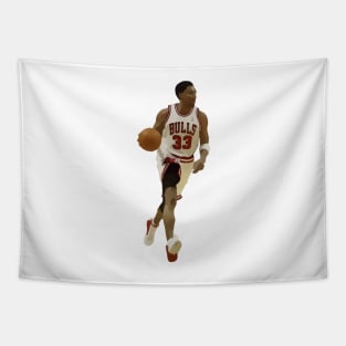 Scottie Pippen Chicago Bulls Tapestry