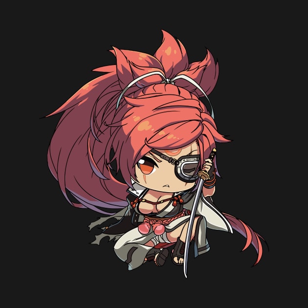 Chibi Baiken by JamesCMarshall