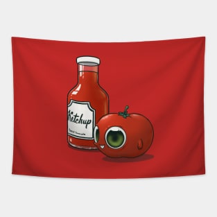 Tomato & Ketchup BFFs Tapestry