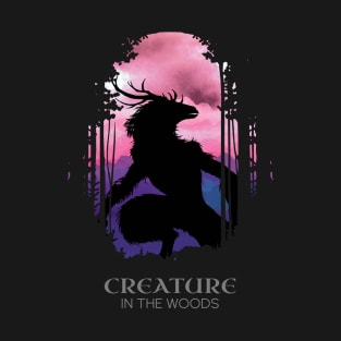 Vintage Creature in the Woods T-Shirt