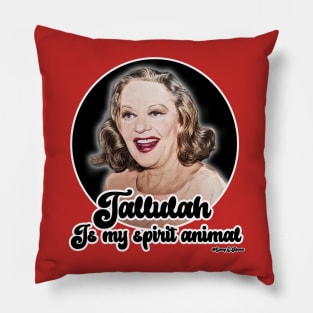 Tallulah Bankhead Pillow