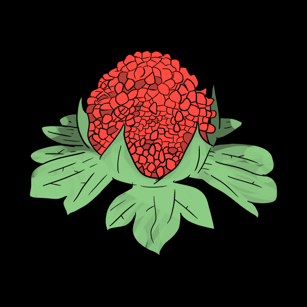 Strawberry plant by Artemis Garments