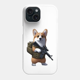 Tactical Corgi Phone Case