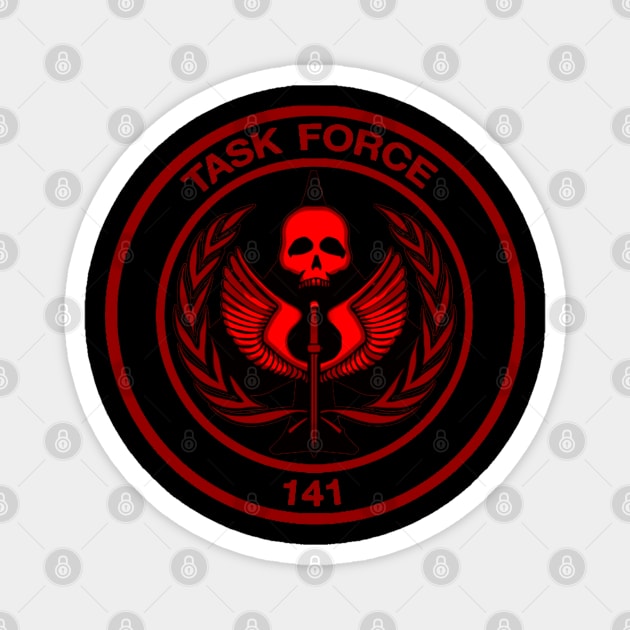 TASK FORCE 141 (COD MW) - MACTAVISH 71 Magnet by goast