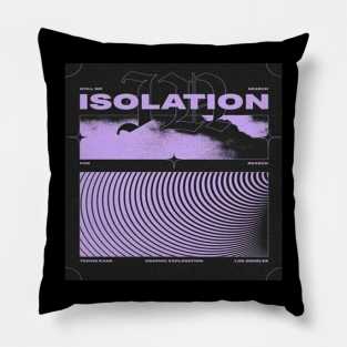 isolation, loneliness Pillow