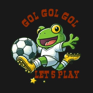 Reliable Footballer Frog T-Shirt