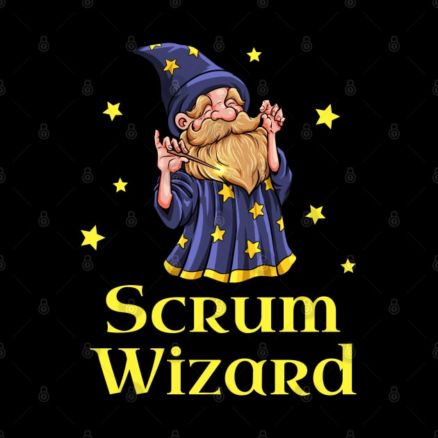 Scrum Wizard - Scrum Master by Modern Medieval Design