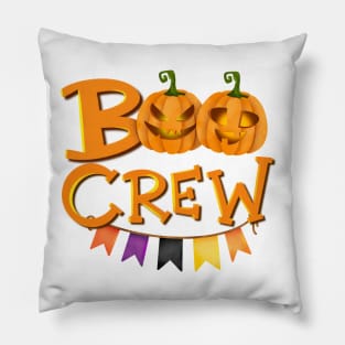 Boo crew Halloween design Pillow