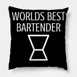 World best bartender Pillow