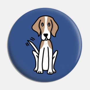 American Foxhound (Large Design) Pin