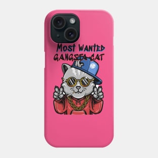 Most wanted Gangsta cat - Catsondrugs.com - gangstacat, gangsta, gangstamusic, gangstalean, gangstagranny, cats, gangstah, gangstaanime, gangstars, gangstaa, gangstasquad, gangstapose Phone Case