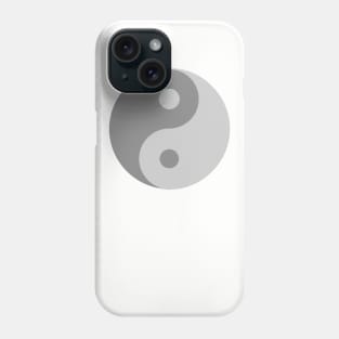 Yin Yang Shades of Gray Phone Case