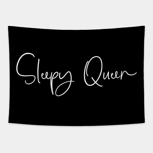 Sleepy Queen w Tapestry by EKA Design