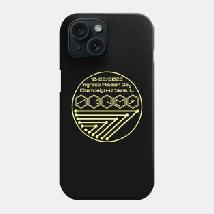 CU Mission Day logo (monochrome) Phone Case