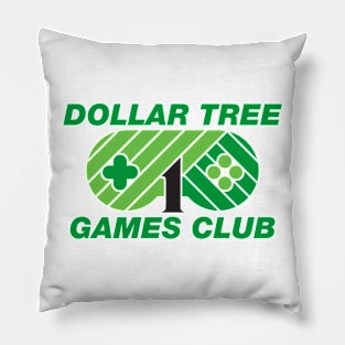 Dollar Tree Games Club Pillow