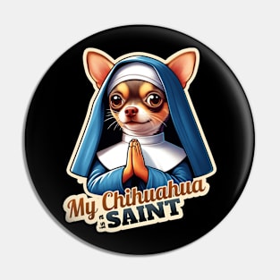 Chihuahua nun Pin