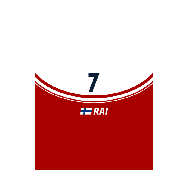 F1 2021 - #7 Raikkonen by sednoid
