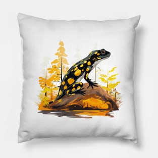 Fire Salamander Pillow